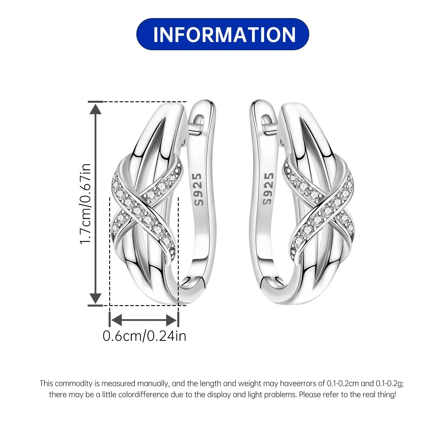 Heißer Verkauf 925 Sterling Silber Klassische Multi Ring Ohrringe Serie Tropfen Ohrringe Für Frauen Party Feines Geschenk Elegante Geburtstag Schmuck