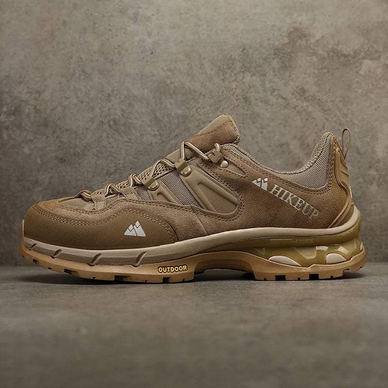HIKEUP Rutschfeste, verschleißfeste Outdoor-Wanderschuhe, atmungsaktiv, spritzwassergeschützt, Klettern, Herren-Sneaker, Trekking, Tourismus, Bergschuhe