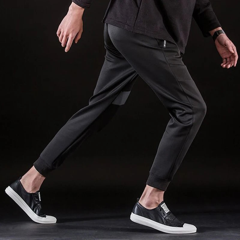 100% echtes Leder Schwarz Weiß Schuhe Männer Casual Schuhe Weiche Flache Marke Kuh Leder Kühlen Straße Junge Männliche Schuhe D237