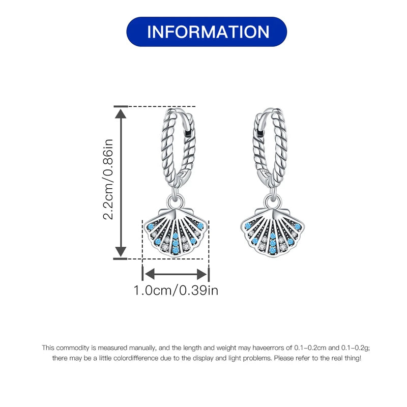 925er-Sterlingsilber, ein Paar farbige Herz-Ohrringe, passend für Original-Charms, Creolen für Frauen und Mädchen, Ohrstecker, edler Schmuck