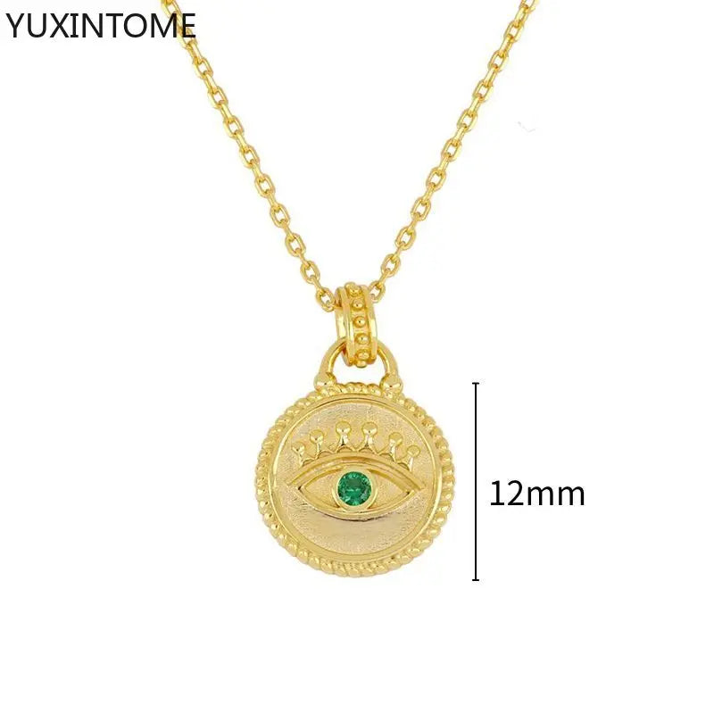 925 Sterling Silber Kette Sonne Anhänger Halskette