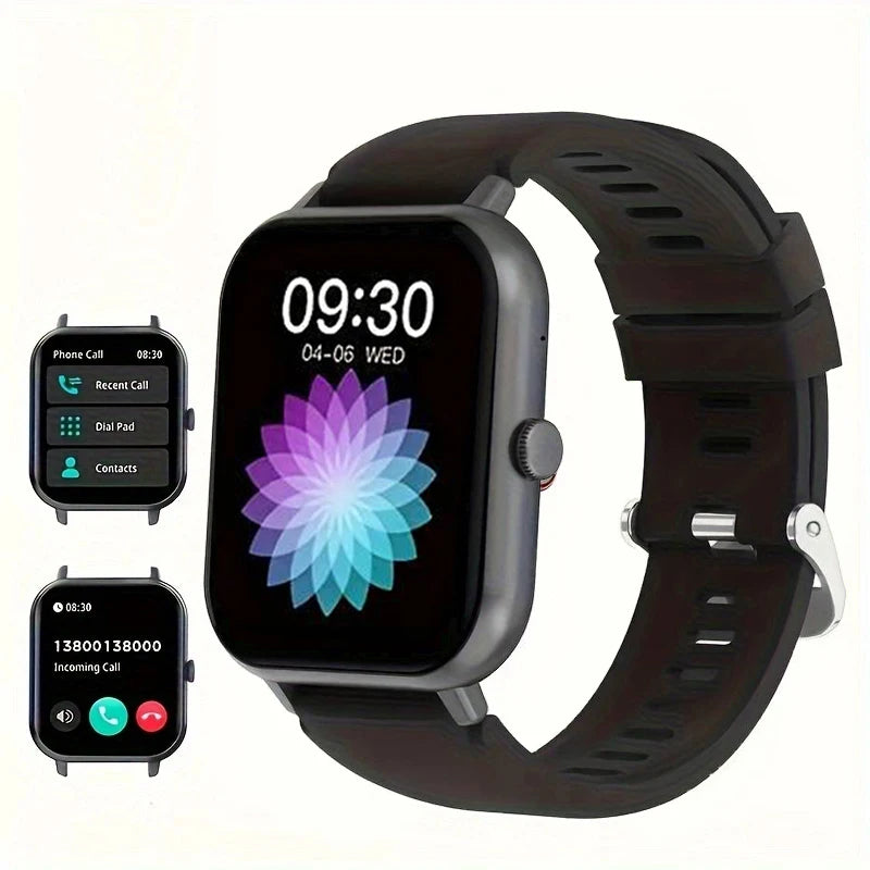 Smartwatch, kabelloses Anrufen/Zifferblatt, Multi-Sport-Modus, geeignet für Männer und Frauen, Sportuhren, für iPhone/Android
