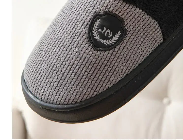 Herren Winter-Hausschuhe Fleece