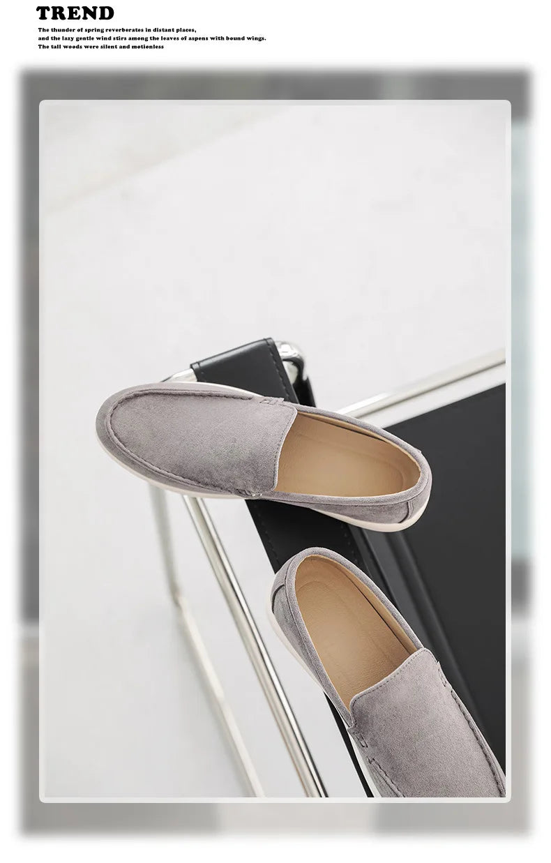 Herren-Loafer mit flachem