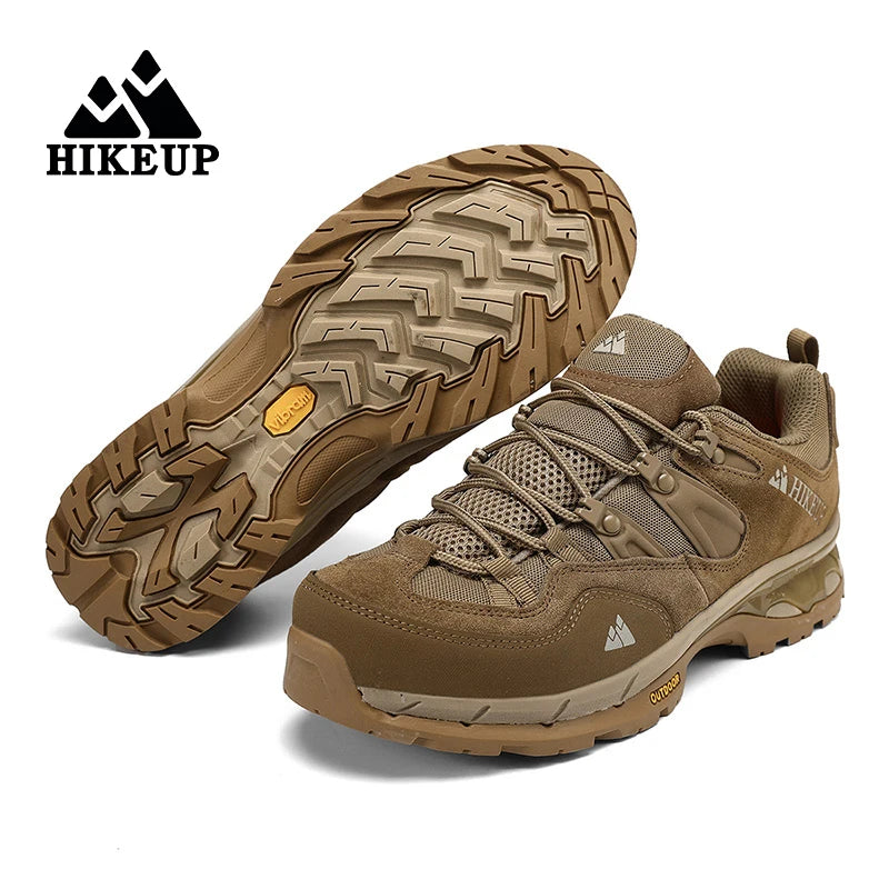 HIKEUP Rutschfeste, verschleißfeste Outdoor-Wanderschuhe, atmungsaktiv, spritzwassergeschützt, Klettern, Herren-Sneaker, Trekking, Tourismus, Bergschuhe
