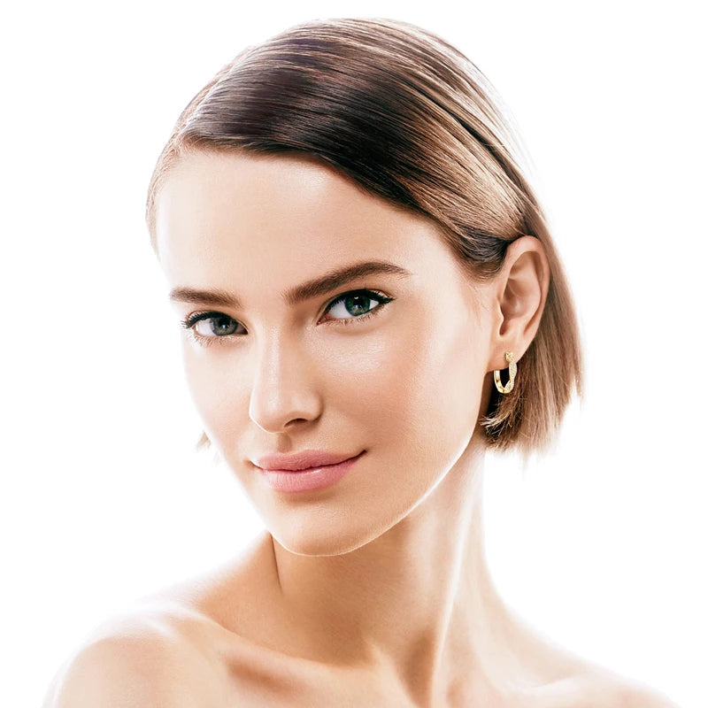 Elegante Creolen aus 925er Sterlingsilber