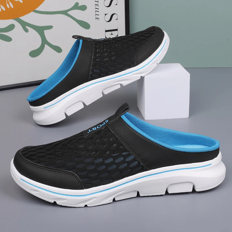 Herren Loafer-Hausschuhe Atmungsaktiv Dicke Sohle