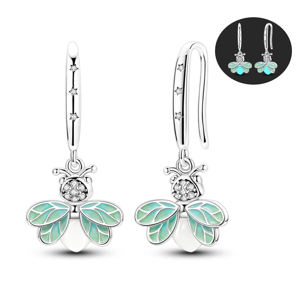 Creolen aus 925er-Sterlingsilber, Mond, Sonne, Original-Ohrring, Anhänger, Zirkon, Herzform, Stern-Ohrring, für Frauen und Mädchen, zur Herstellung von Schmuck