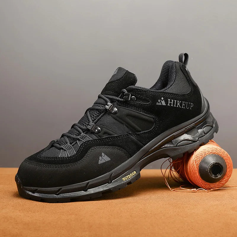 HIKEUP Rutschfeste, verschleißfeste Outdoor-Wanderschuhe, atmungsaktiv, spritzwassergeschützt, Klettern, Herren-Sneaker, Trekking, Tourismus, Bergschuhe