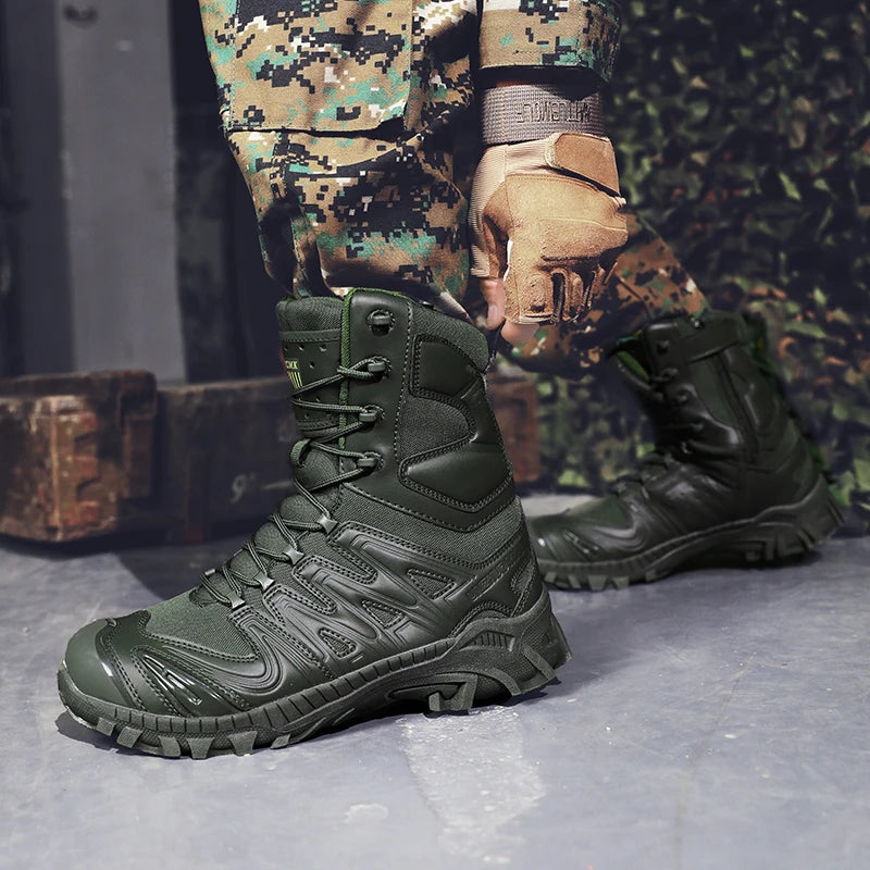 Herren High-Top Outdoor-Stiefel