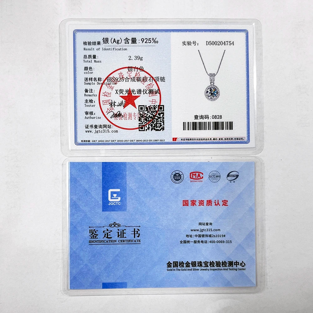 Bijox Geschichte Moissan ite Diamant Anhänger Halsketten für Frauen 925 Sterling Silber Luxus kette Trend Eis Bling Hochzeits schmuck