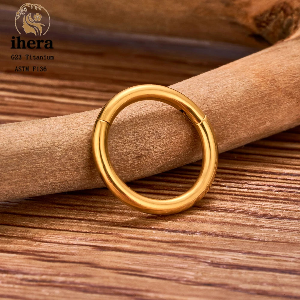10/50PCS G23 Titan Nasenring Für Frauen Piercing Schmuck Runde Ohrring Hoop 16/18/20G Ohr Tragus Knorpel Helix Körper Schmuck