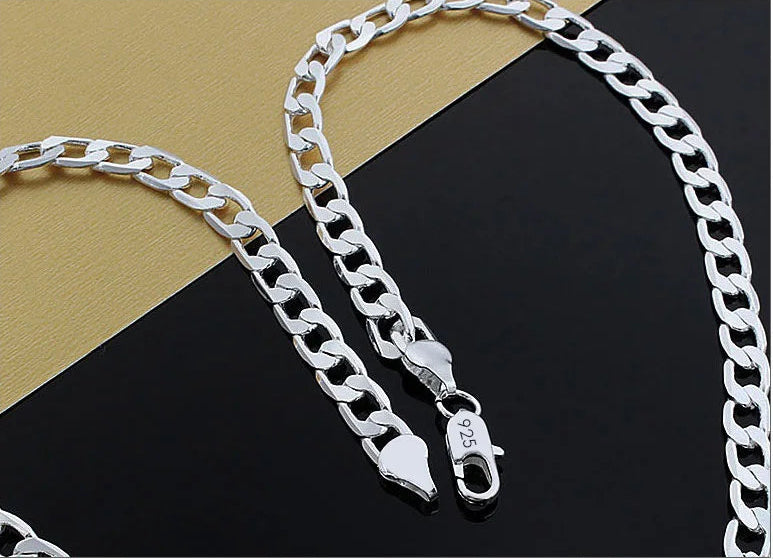 925er Sterlingsilber Halskette für Herren & Damen