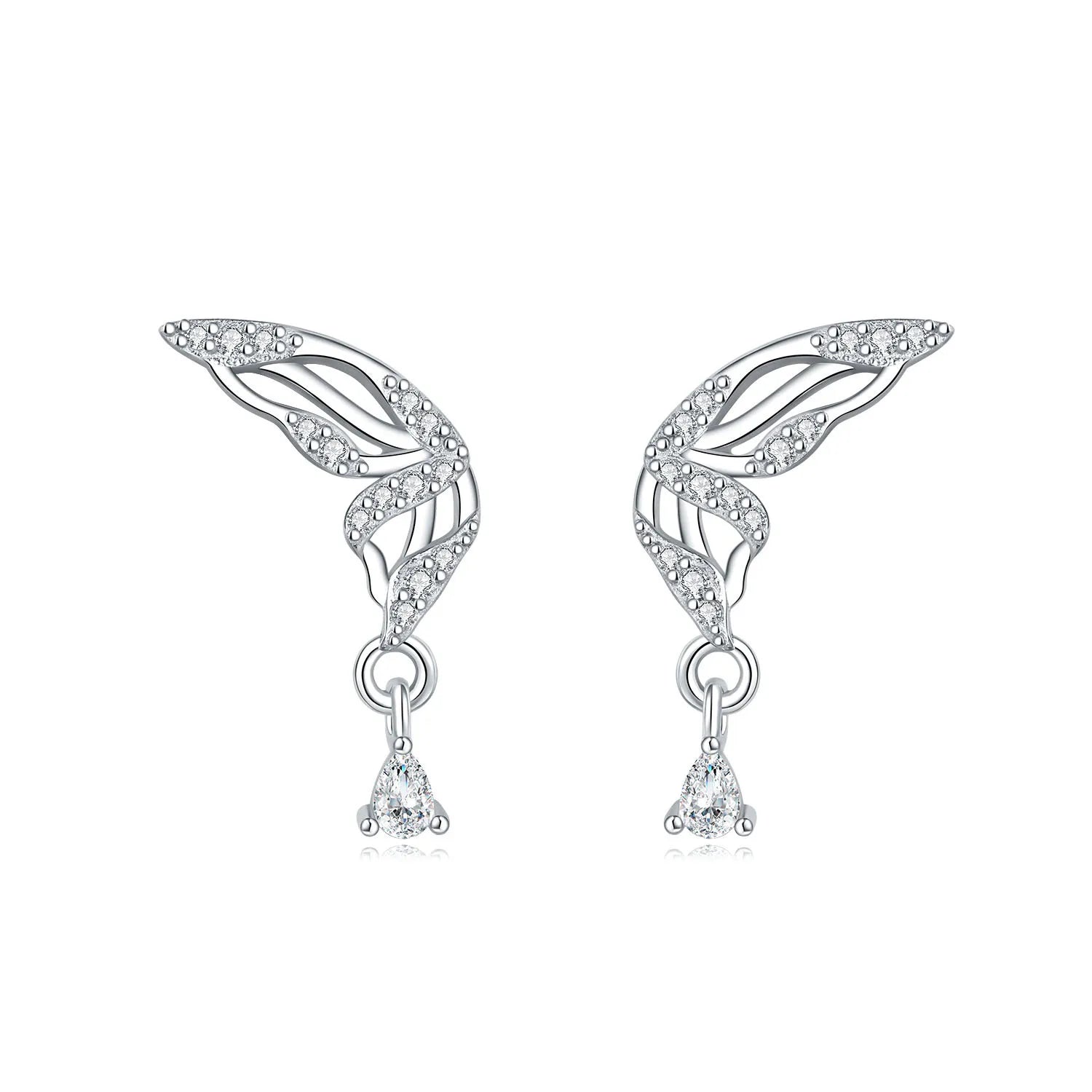 Orstarry Schmetterlings-Ohrringe aus 925er-Sterlingsilber, dunkle Serie, Ohrstecker für Damen, S925-Schmuck, Party, Jahrestag, trendiges Geschenk