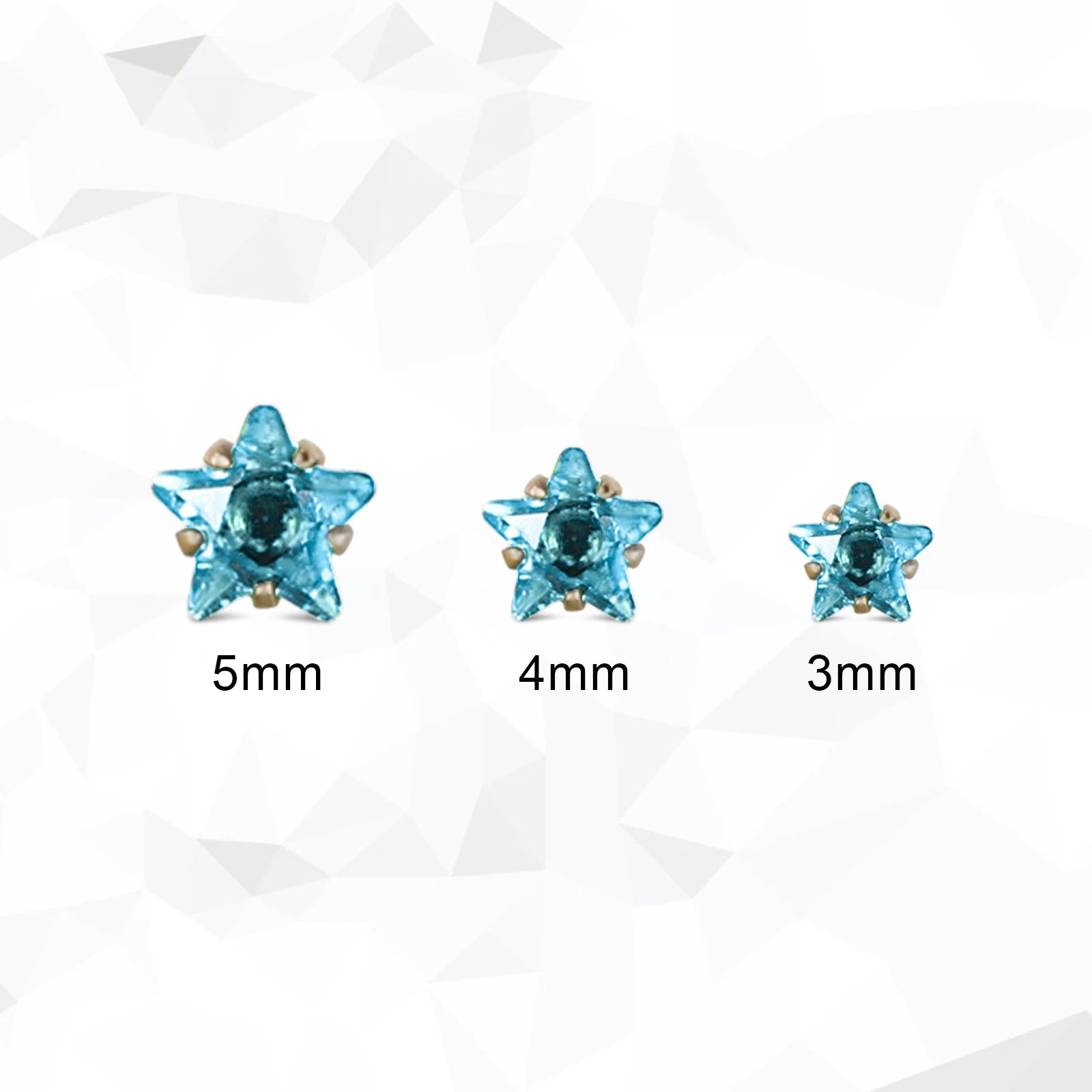 12-teiliges Ohrstecker-Set aus chirurgischem Edelstahl mit Knorpel-Helix-Ohrstecker, flache Rückseite, Schraubstern-CZ-Brithstone-Ohrringe für Frauen und Mädchen