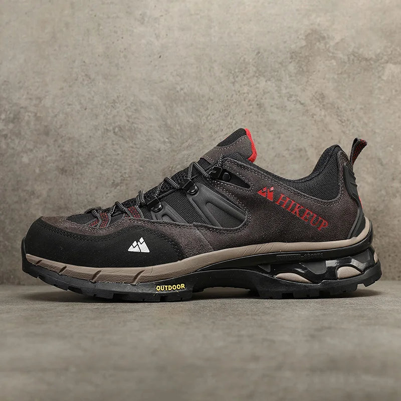 HIKEUP Rutschfeste, verschleißfeste Outdoor-Wanderschuhe, atmungsaktiv, spritzwassergeschützt, Klettern, Herren-Sneaker, Trekking, Tourismus, Bergschuhe