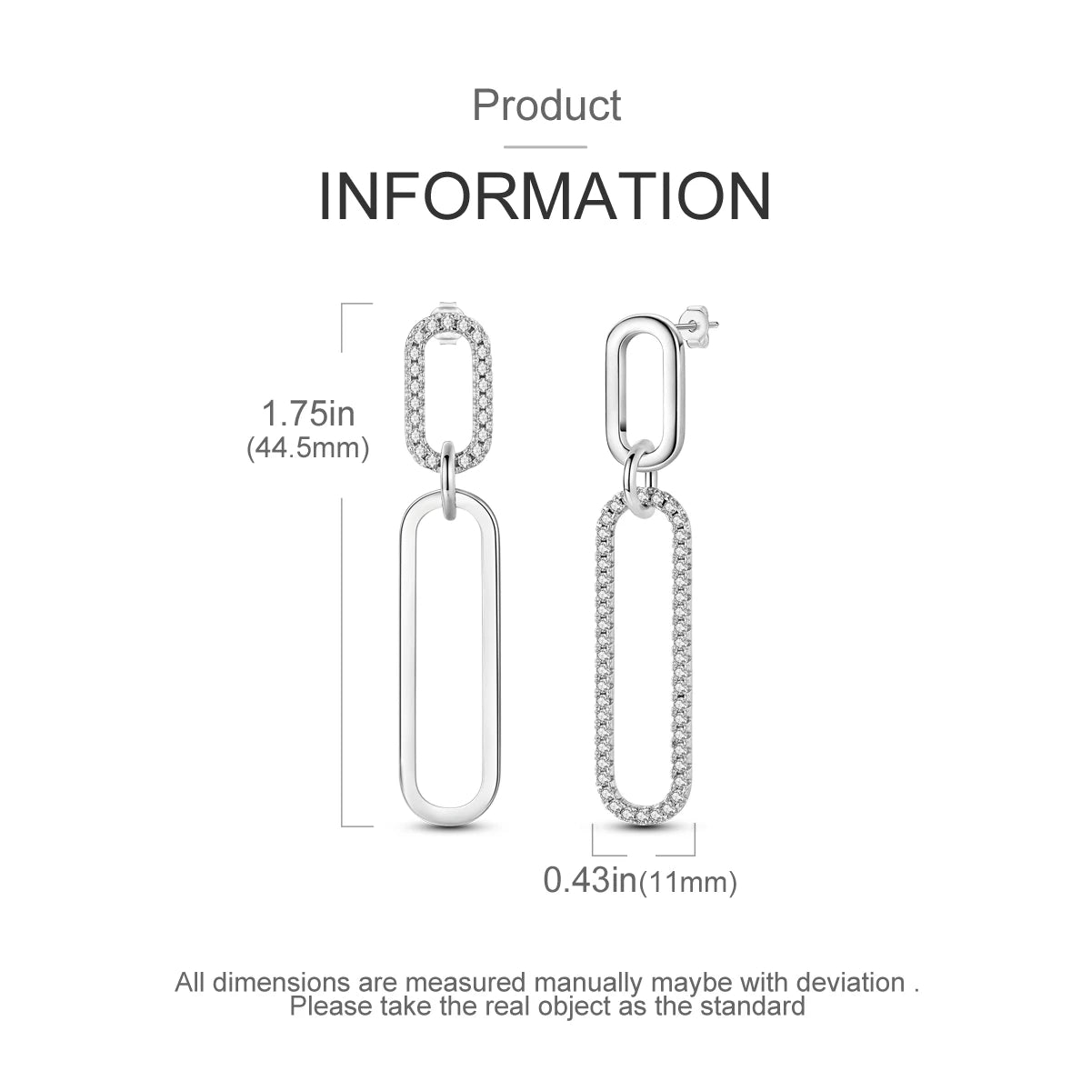 Heißer Verkauf 925 Sterling Silber Klassische Multi Ring Ohrringe Serie Tropfen Ohrringe Für Frauen Party Feines Geschenk Elegante Geburtstag Schmuck