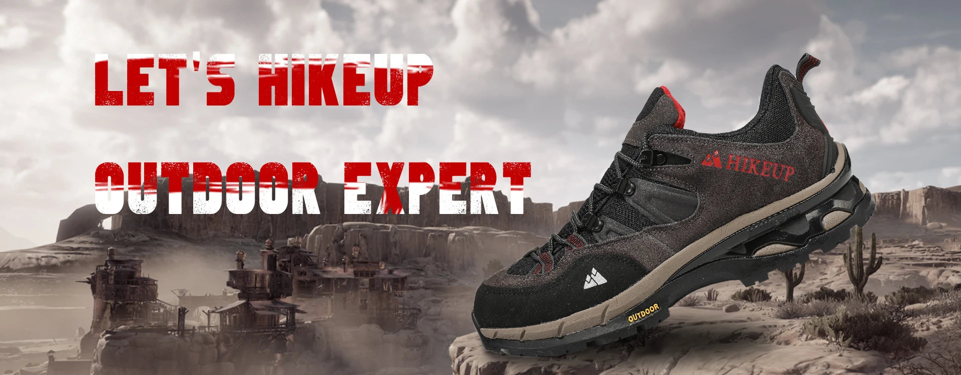 HIKEUP Rutschfeste, verschleißfeste Outdoor-Wanderschuhe, atmungsaktiv, spritzwassergeschützt, Klettern, Herren-Sneaker, Trekking, Tourismus, Bergschuhe