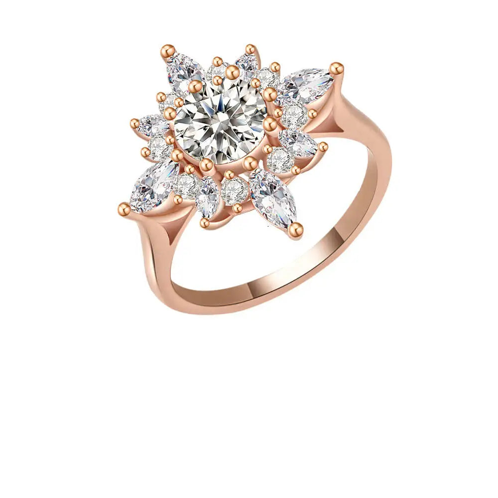 Luxus-Moissanit-Ring 2 CT – 925er Sterling Silber