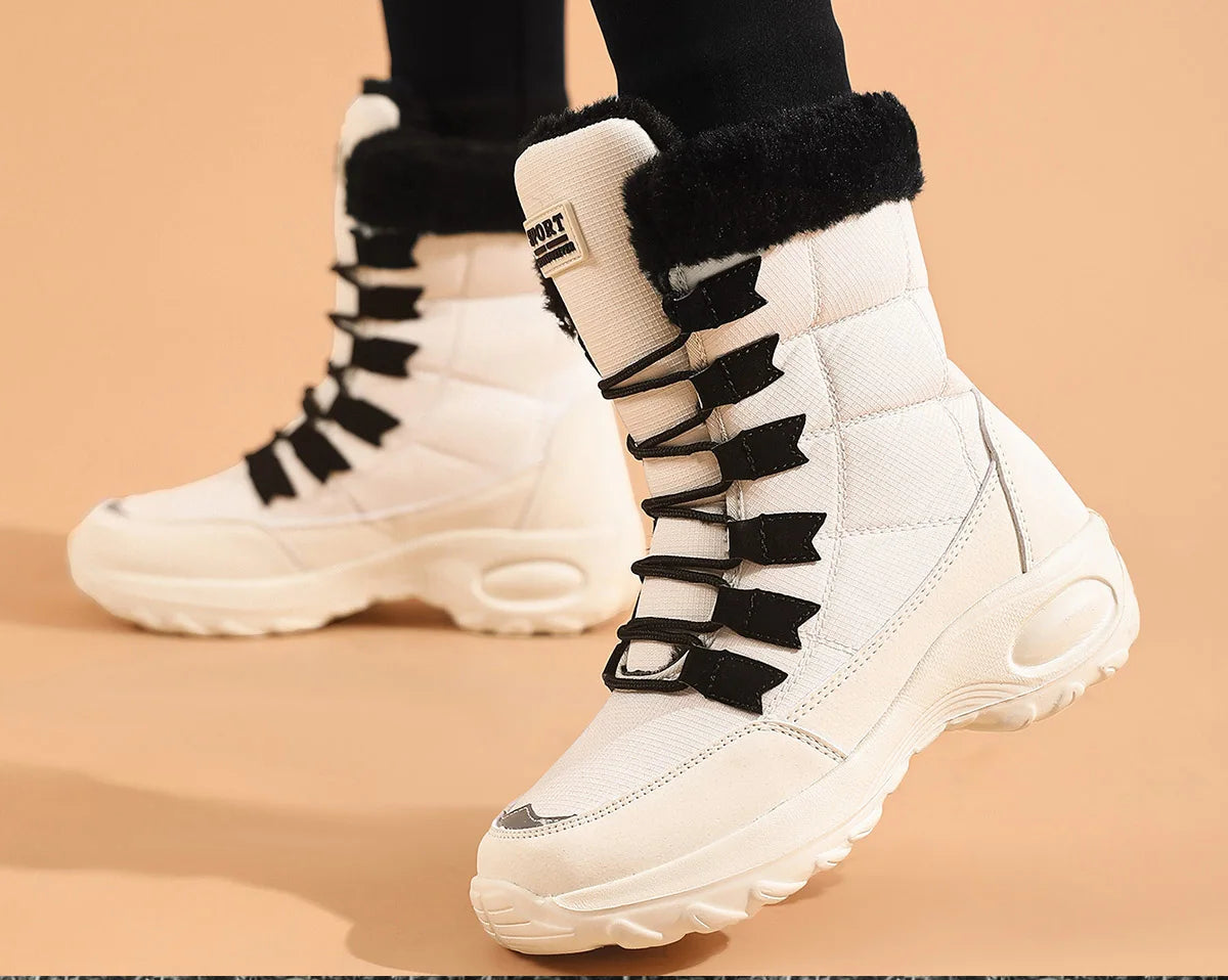 Damen Winter-Schneestiefel