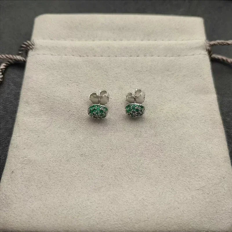 Hochwertige, modische, klassische Dy-Ohrstecker aus 925er Silber für den täglichen Gebrauch