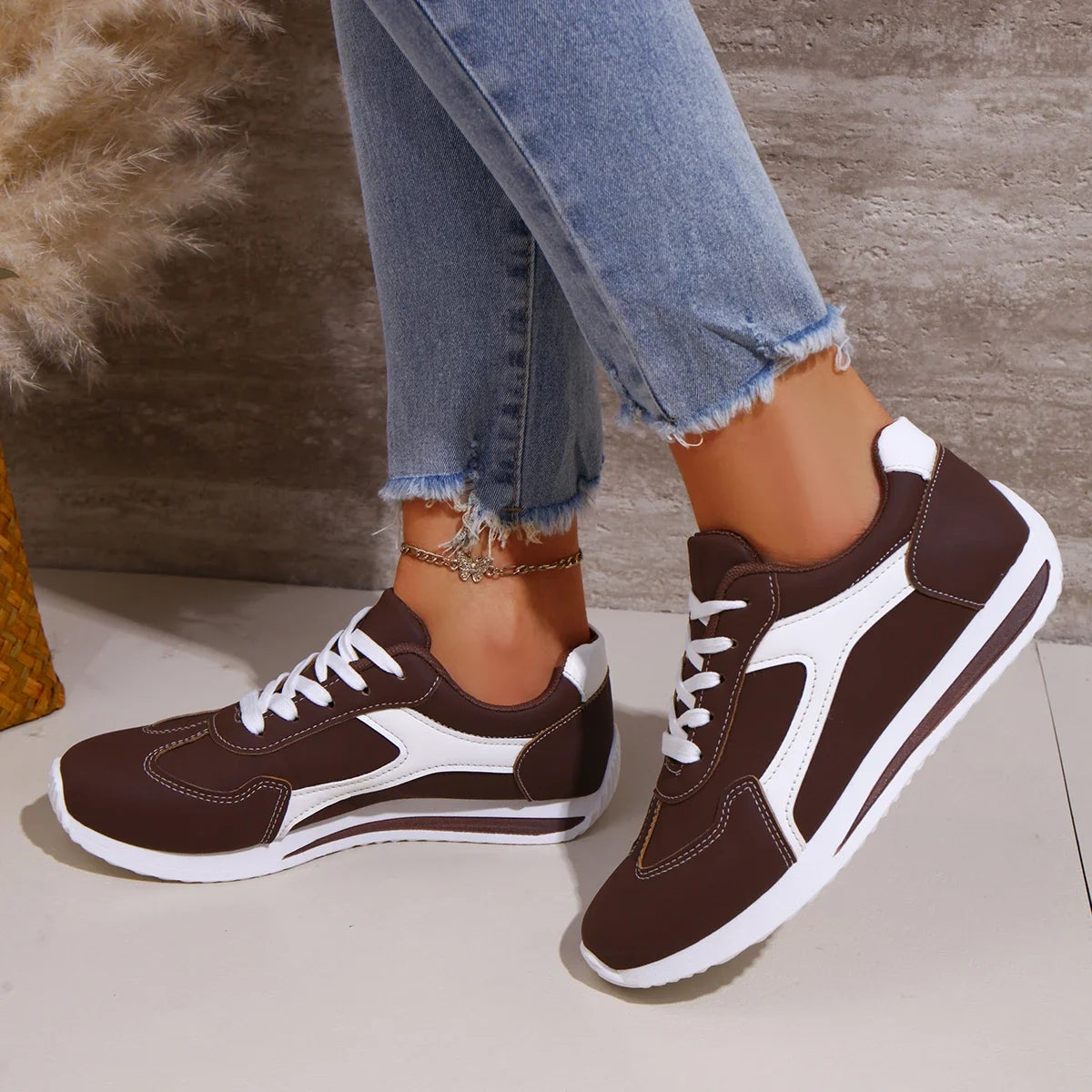Damen Retro Casual Sneaker