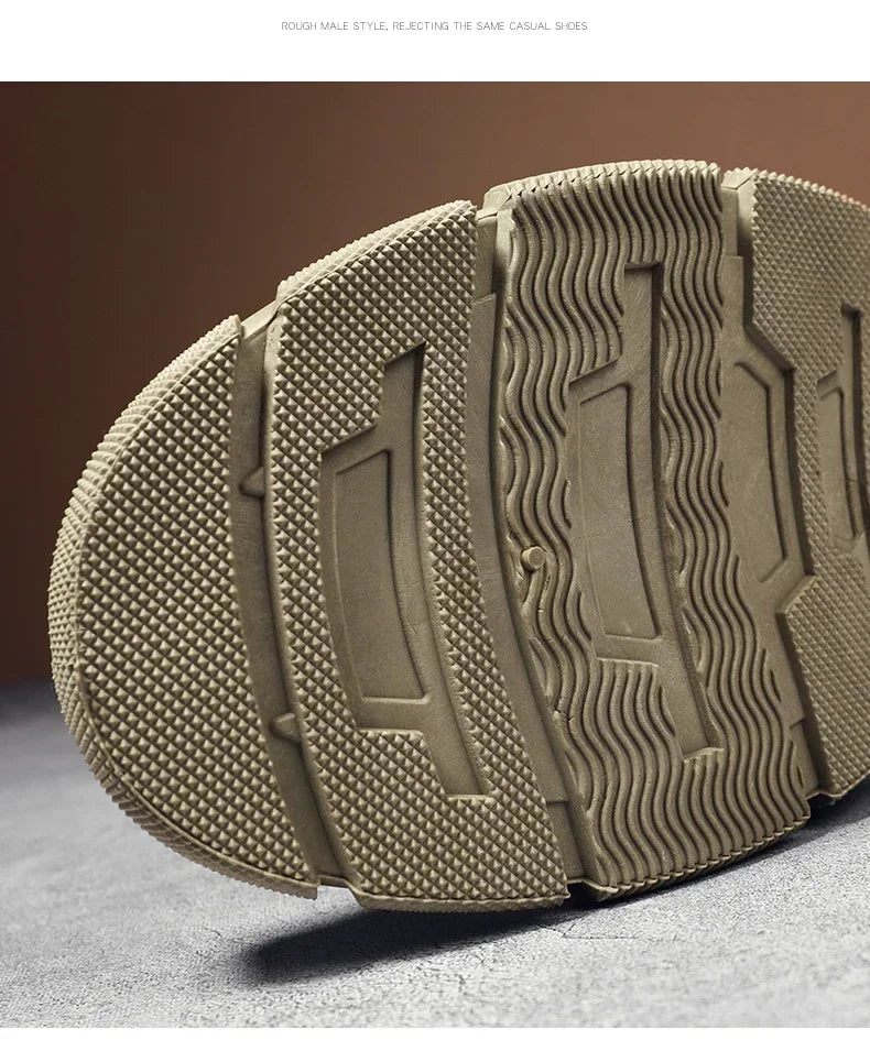 Herbst-Stiefel für Männer – Camouflage High Top