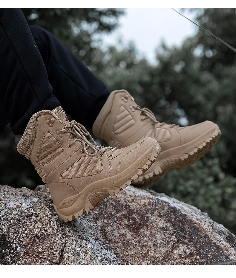 Herren High-Top Schneestiefel