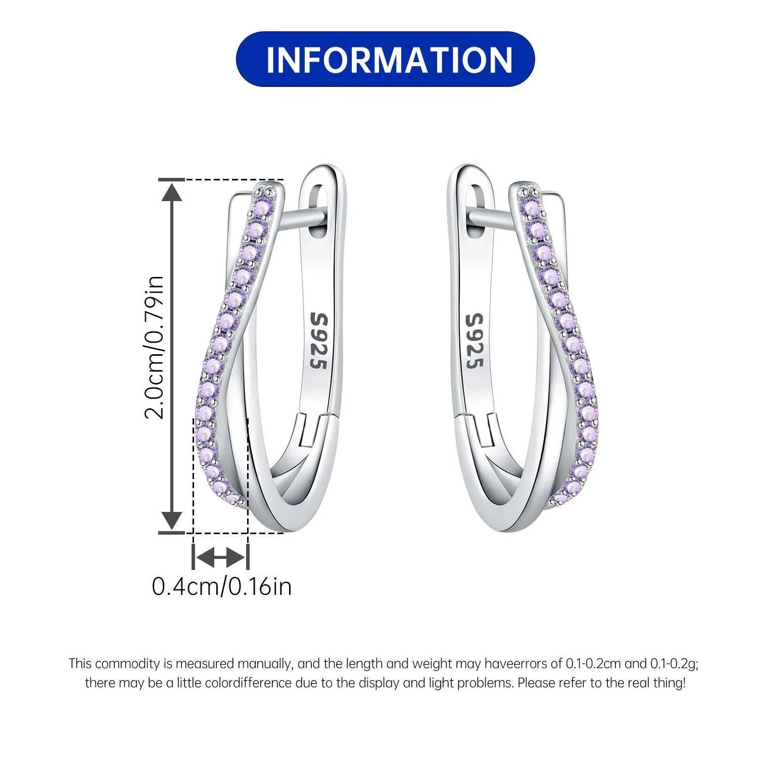 Heißer Verkauf 925 Sterling Silber Klassische Multi Ring Ohrringe Serie Tropfen Ohrringe Für Frauen Party Feines Geschenk Elegante Geburtstag Schmuck