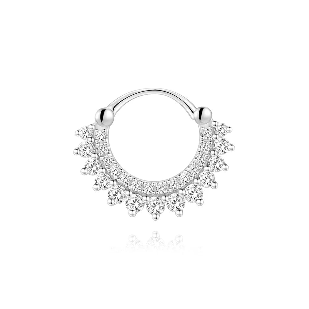 Aide Moissanit-Diamant-Ohrstecker für Damen, originales 925er-Sterlingsilber, Schraubverschluss, Damen-Moissanit-Ohrring mit flacher Rückseite, Juwel