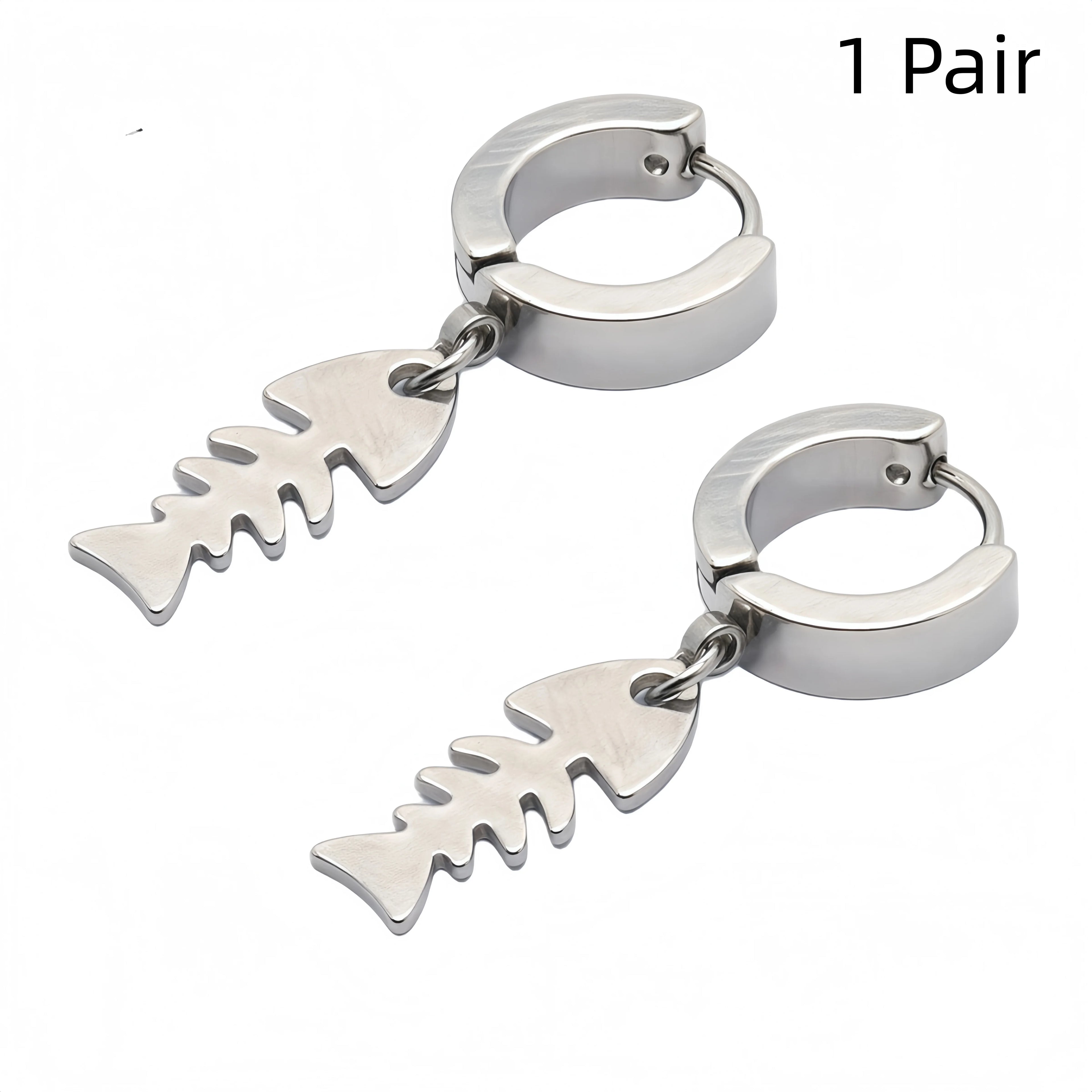 Punk Schädel Ohrringe Frauen Männer