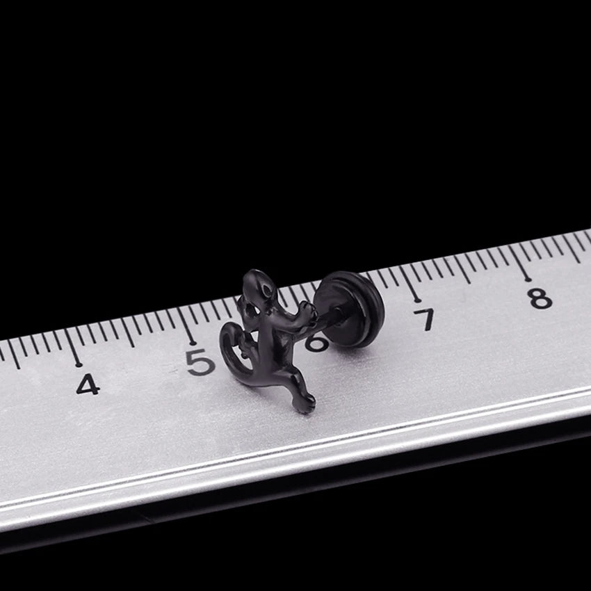 Punk Schädel Ohrringe Frauen Männer