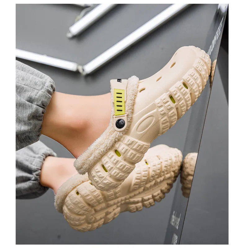 Winter Plüsch-Hausschuhe Warm Rutschfest