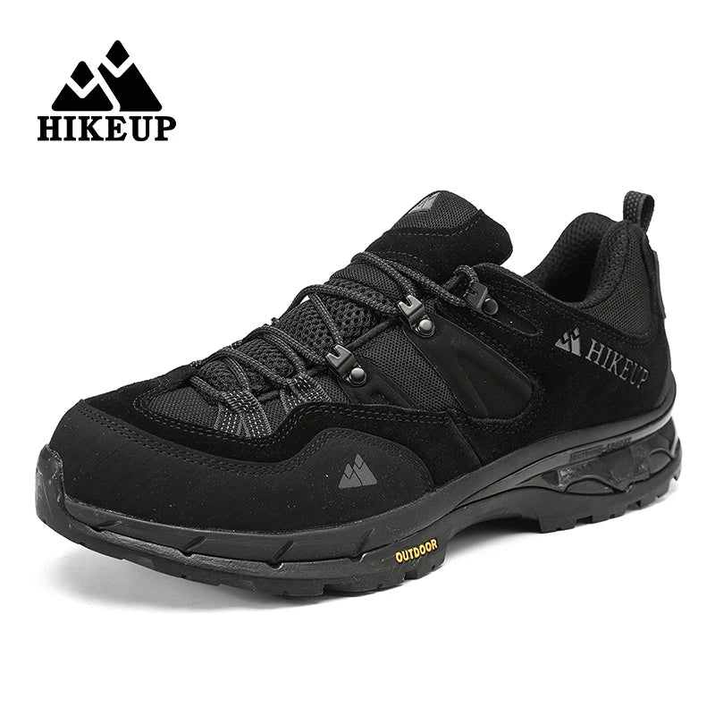 HIKEUP Rutschfeste, verschleißfeste Outdoor-Wanderschuhe, atmungsaktiv, spritzwassergeschützt, Klettern, Herren-Sneaker, Trekking, Tourismus, Bergschuhe