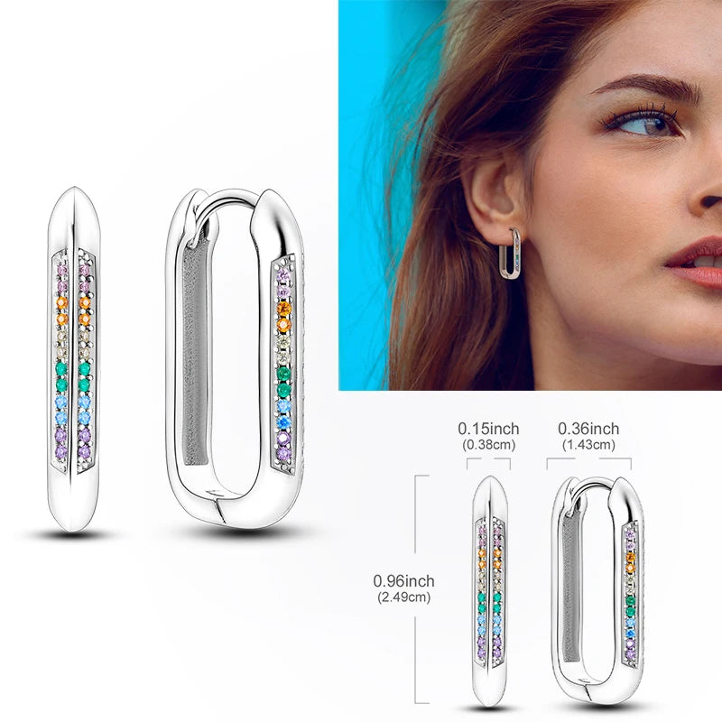 Creolen aus 925er-Sterlingsilber, Mond, Sonne, Original-Ohrring, Anhänger, Zirkon, Herzform, Stern-Ohrring, für Frauen und Mädchen, zur Herstellung von Schmuck