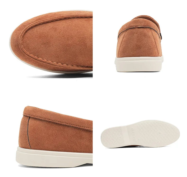 Herren-Loafer mit flachem