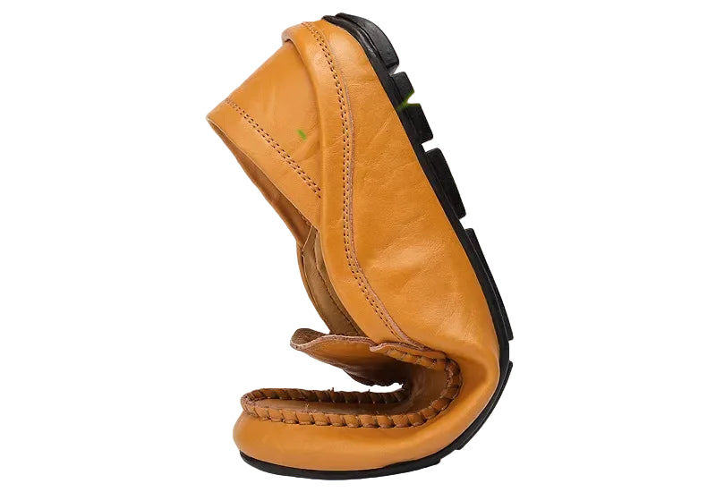 Herren Leder Loafers