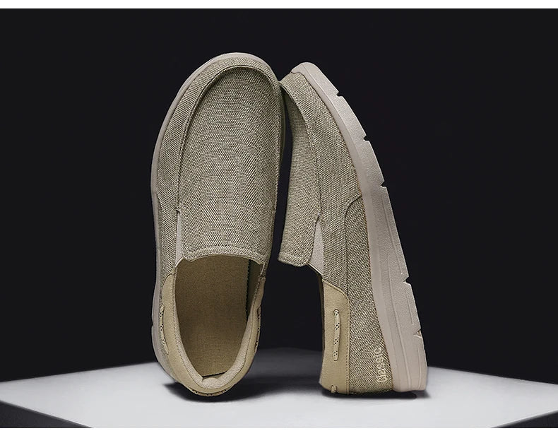 Herren Leinwand Schuhe