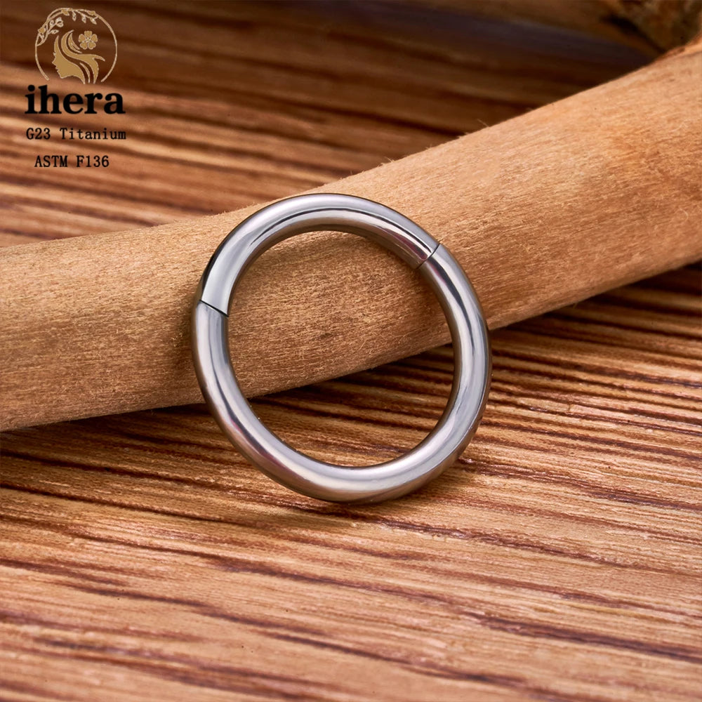 10/50PCS G23 Titan Nasenring Für Frauen Piercing Schmuck Runde Ohrring Hoop 16/18/20G Ohr Tragus Knorpel Helix Körper Schmuck