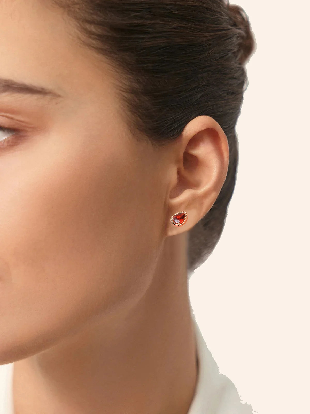 APIR Perlmutt-Wassertropfen-Ohrringe, böhmischer Stil, Damen-Ohrringe, Chalcedon/Granat, baumelnde Ohrringe, täglicher niedrigster Preis