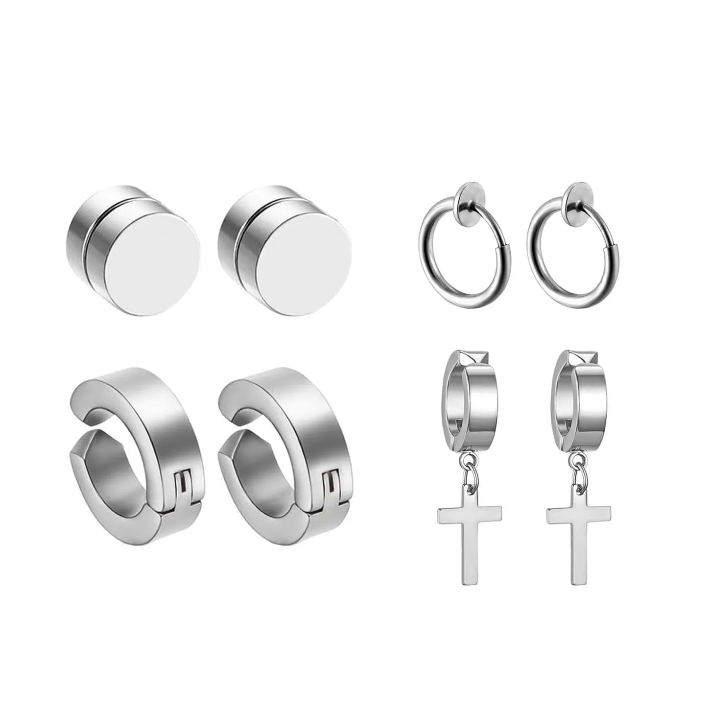 Edelstahl  Ohrringe für Männe