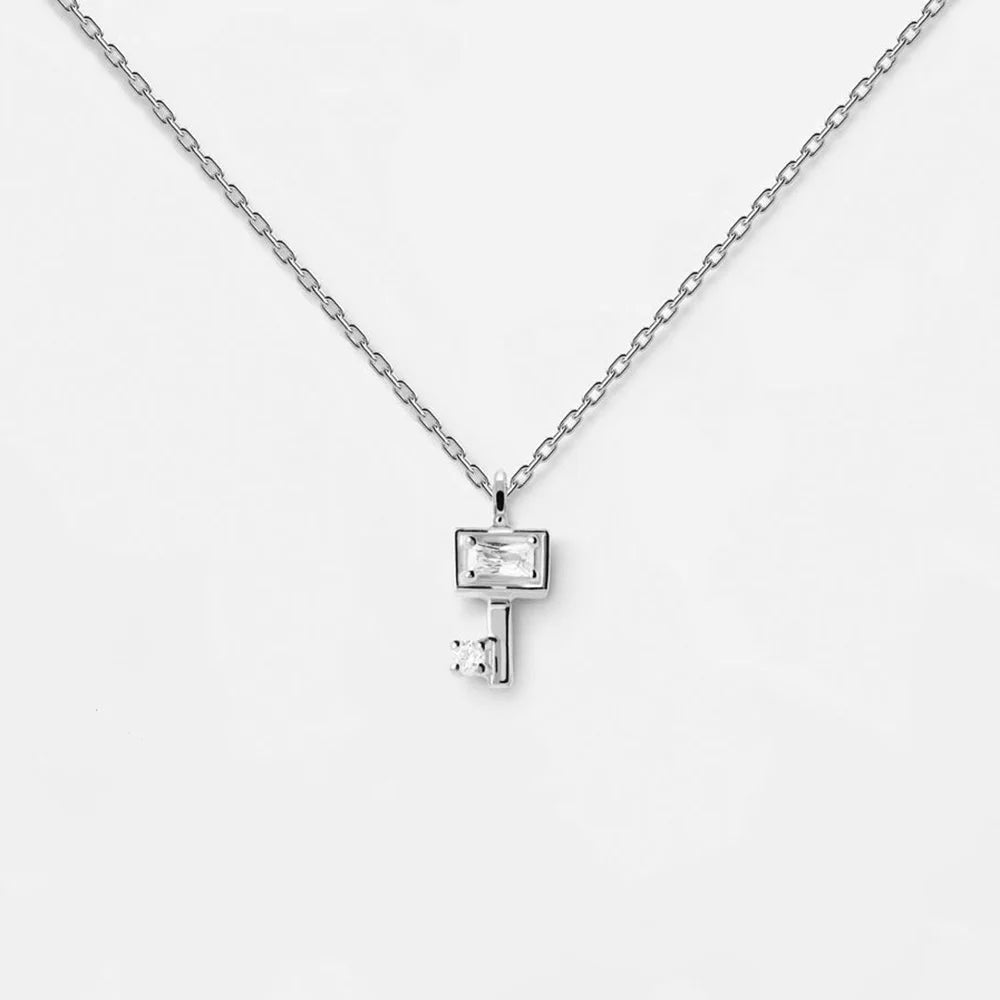 Silber Kreuz-Anhänger Halskette