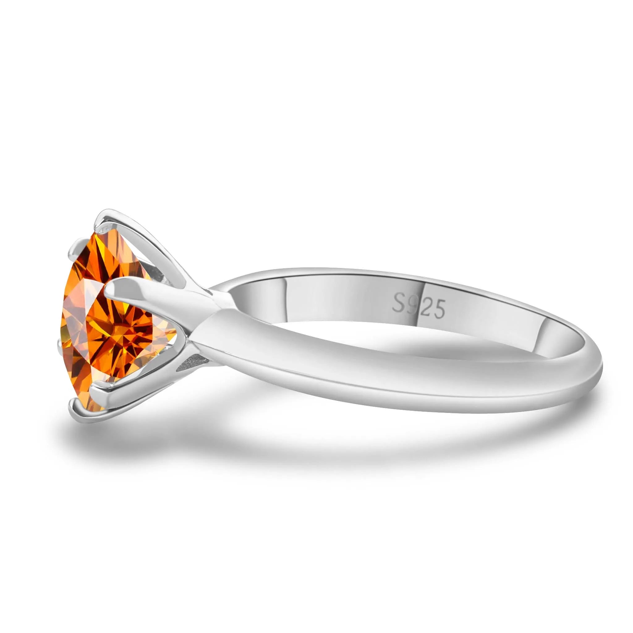 Damen Moissanit Luxus-Ring