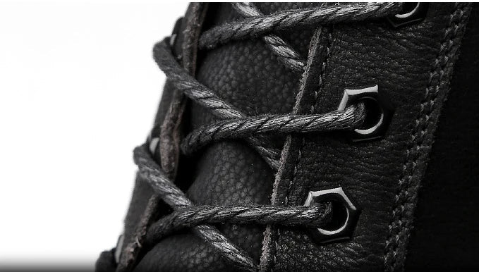 Herren Leder-Einsatzstiefel Taktische Wüstenstiefel  Warmfutter Frühling/Herbst/Winter