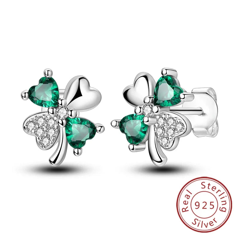 Damen-Ohrringe, 925er-Sterlingsilber, Creolen, Herz, Zirkon, Stern-Tropfenohrringe für Damen, Mode, Party, Geburtstag, Schmuck, Geschenke