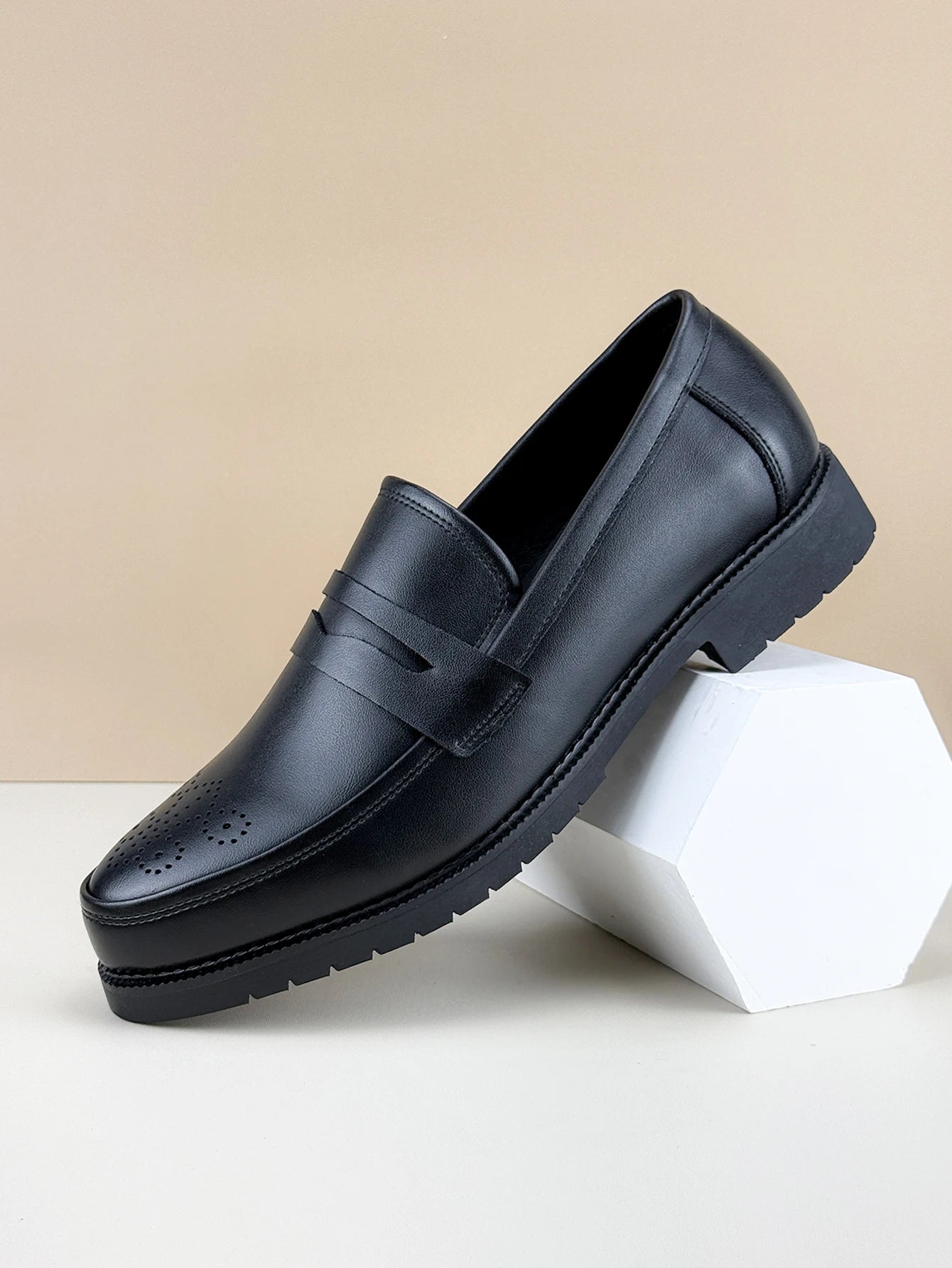 Herren Oxford Loafer aus Leder