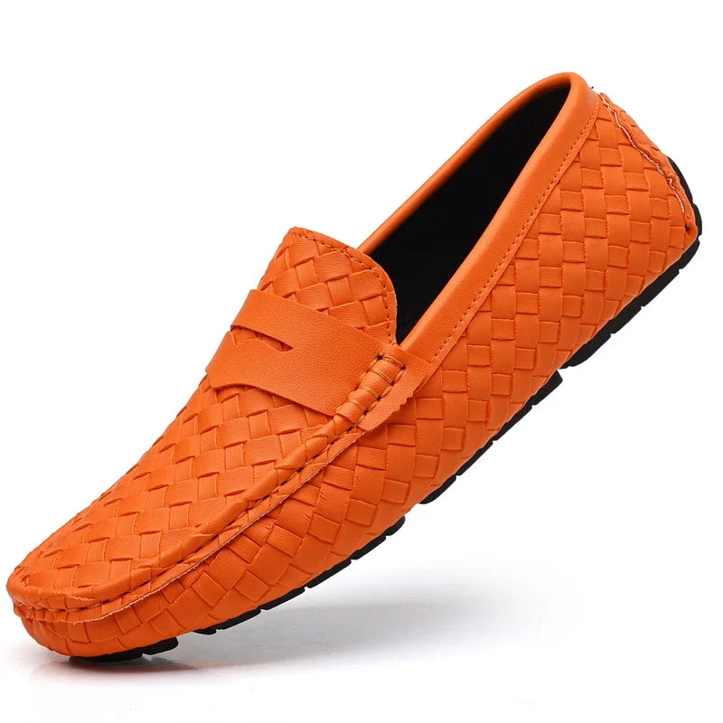 Herren Slipper aus PU-Leder