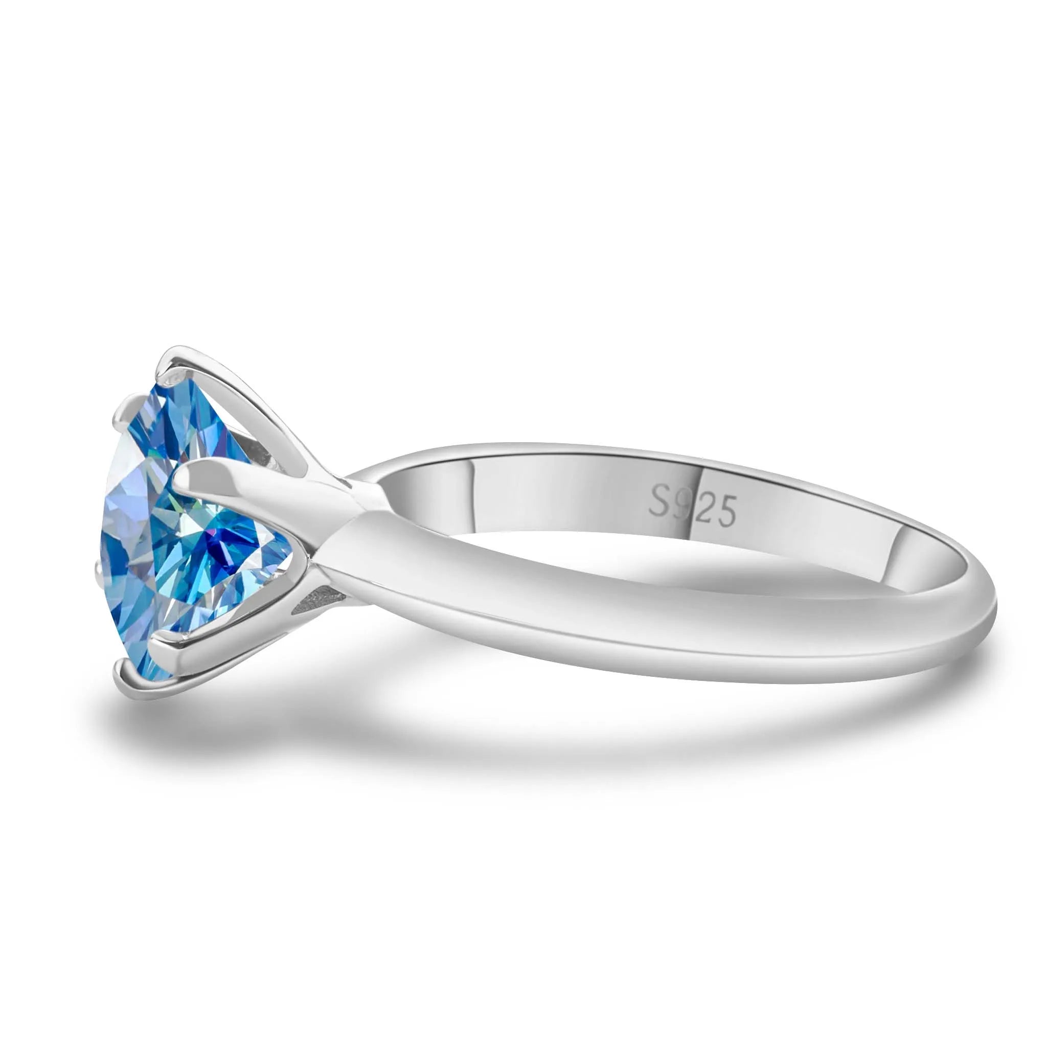 Damen Moissanit Luxus-Ring