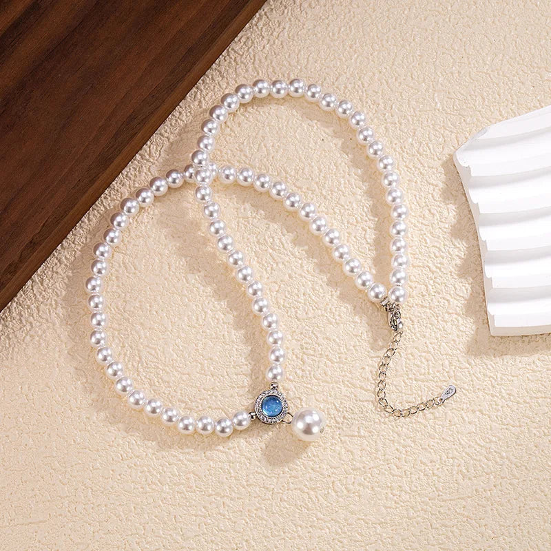 Halskette aus 925er-Sterlingsilber, schwarze Perlen, quadratisch, unregelmäßig, Punk, geometrisch, für Frauen und Mädchen, Schmuck, Geschenk, Dropshipping, Großhandel