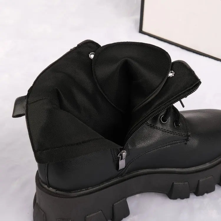 Damen Winter-Booties Koreanischer Stil